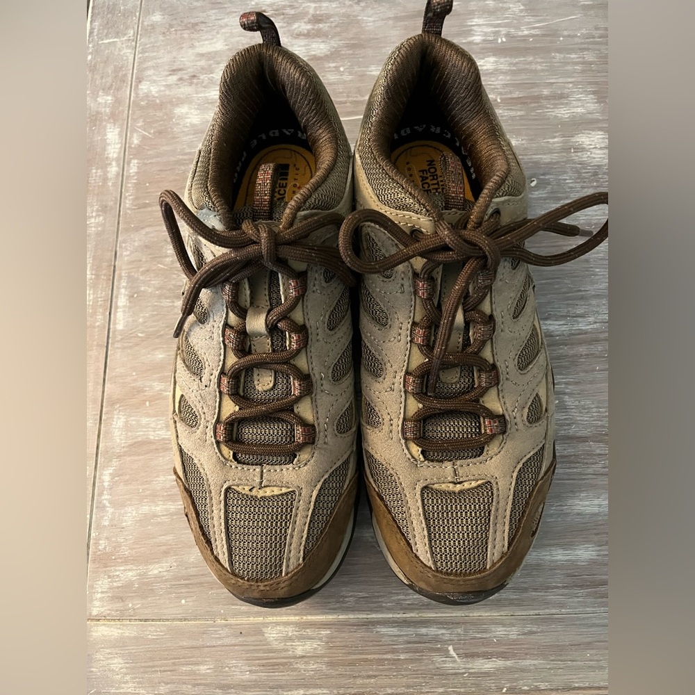 Women’s North Face Brown Hiking Shoes